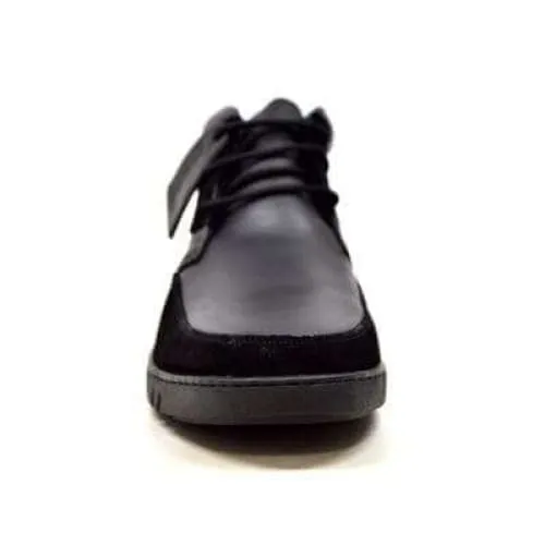 British Walkers Birmingham Bally Style Men's Black Leather High Tops