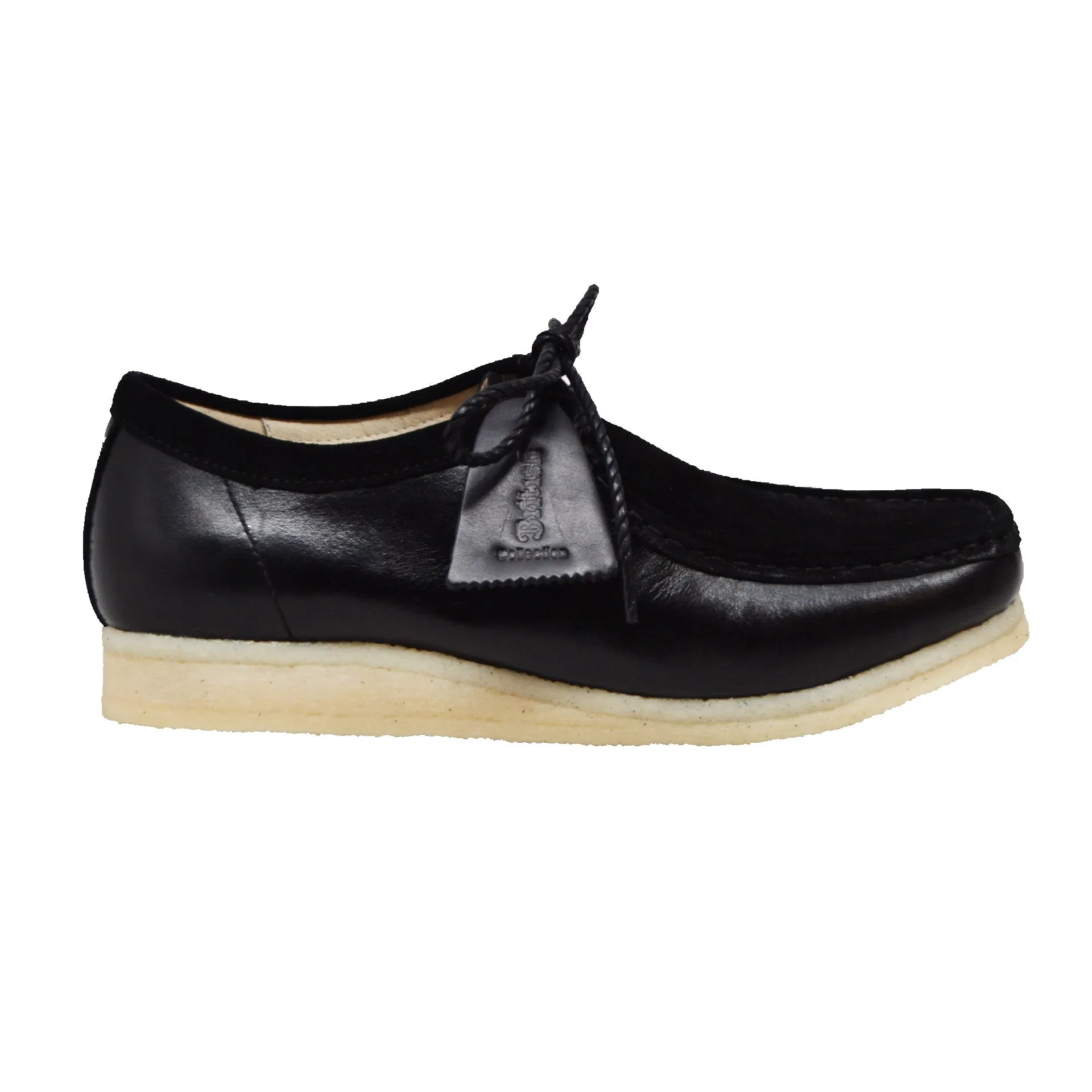 British Walkers Wallabee Low Top Men's Suede and Leather Crepe Sole