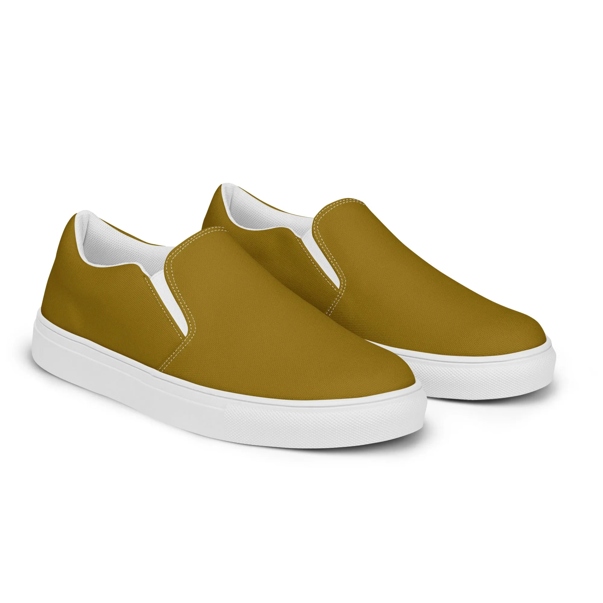 Bronze Beauty Women’s slip-on canvas shoes