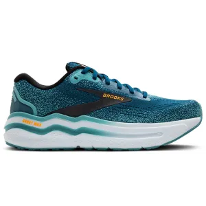 Brooks Ghost Max 2 Running Shoes - Mens - Moroccan Blue/Aqua/Orange Pop