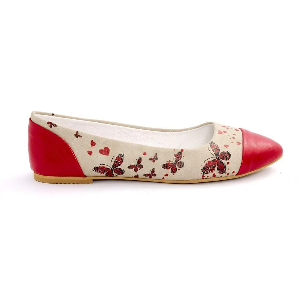 Butterfly Ballerinas Shoes NMS105