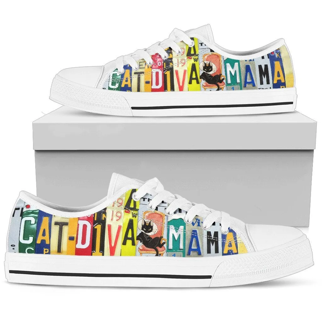 Cat Diva Mama Low Top Shoes