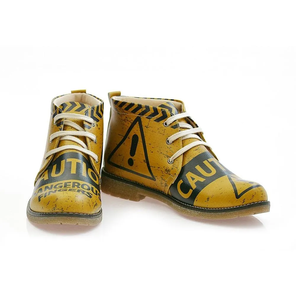 Caution Ankle Boots PH216