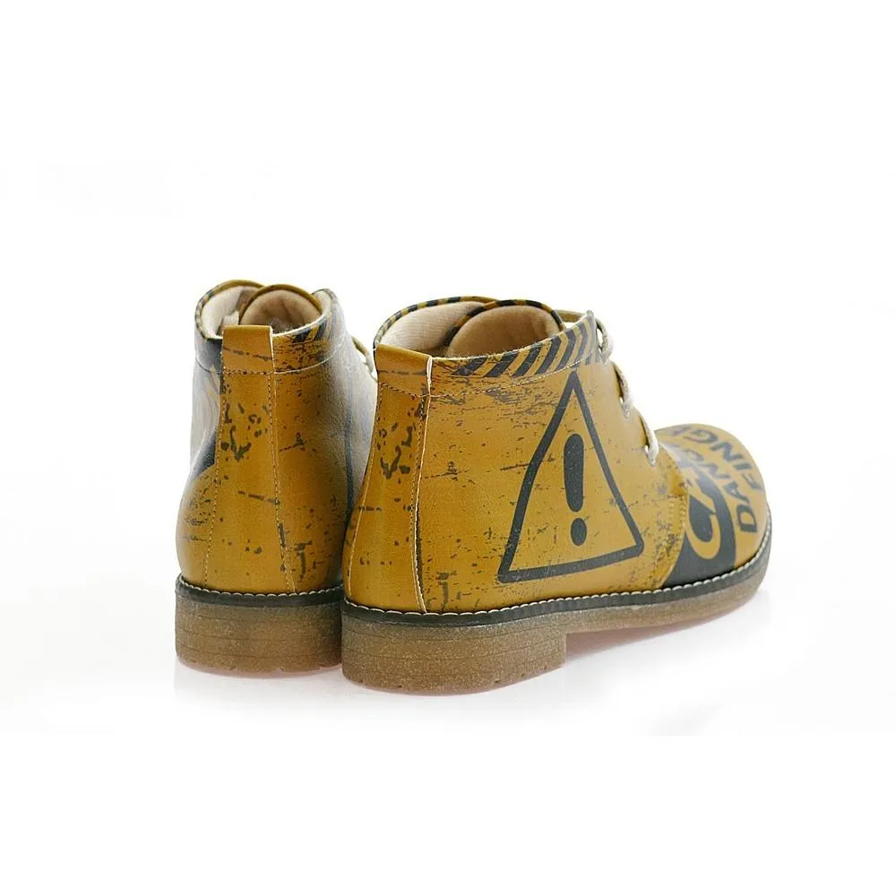 Caution Ankle Boots PH216