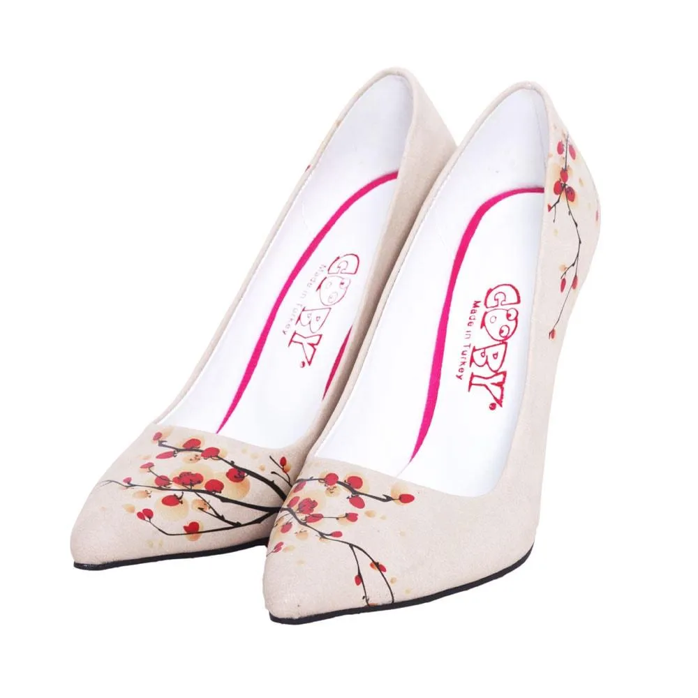 Cherry Blossom Heel Shoes STL4021