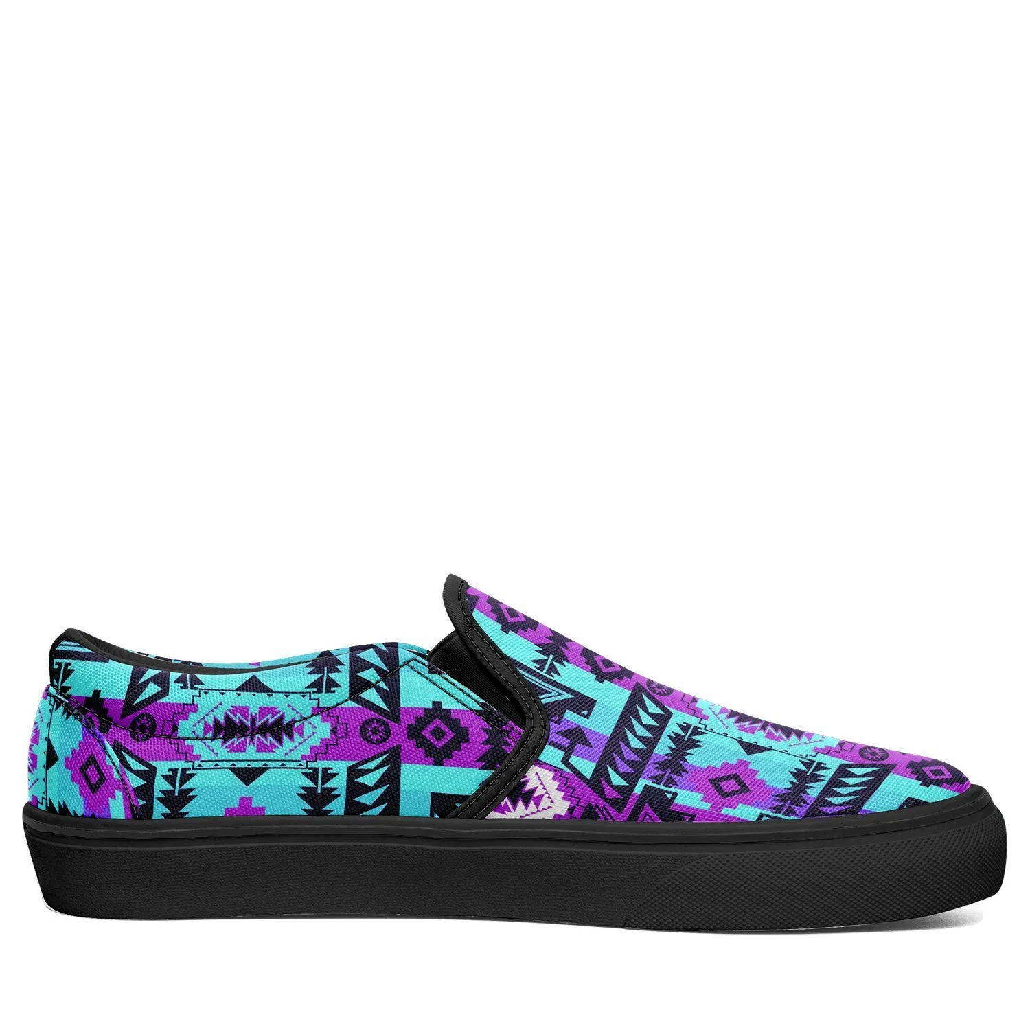 Chiefs Mountain Moon Shadow Otoyimm Kid's Canvas Slip On Shoes