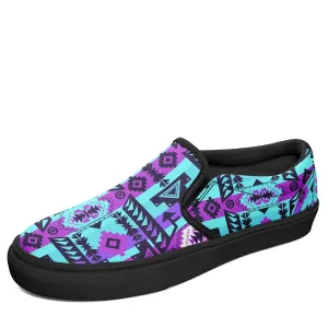 Chiefs Mountain Moon Shadow Otoyimm Kid's Canvas Slip On Shoes