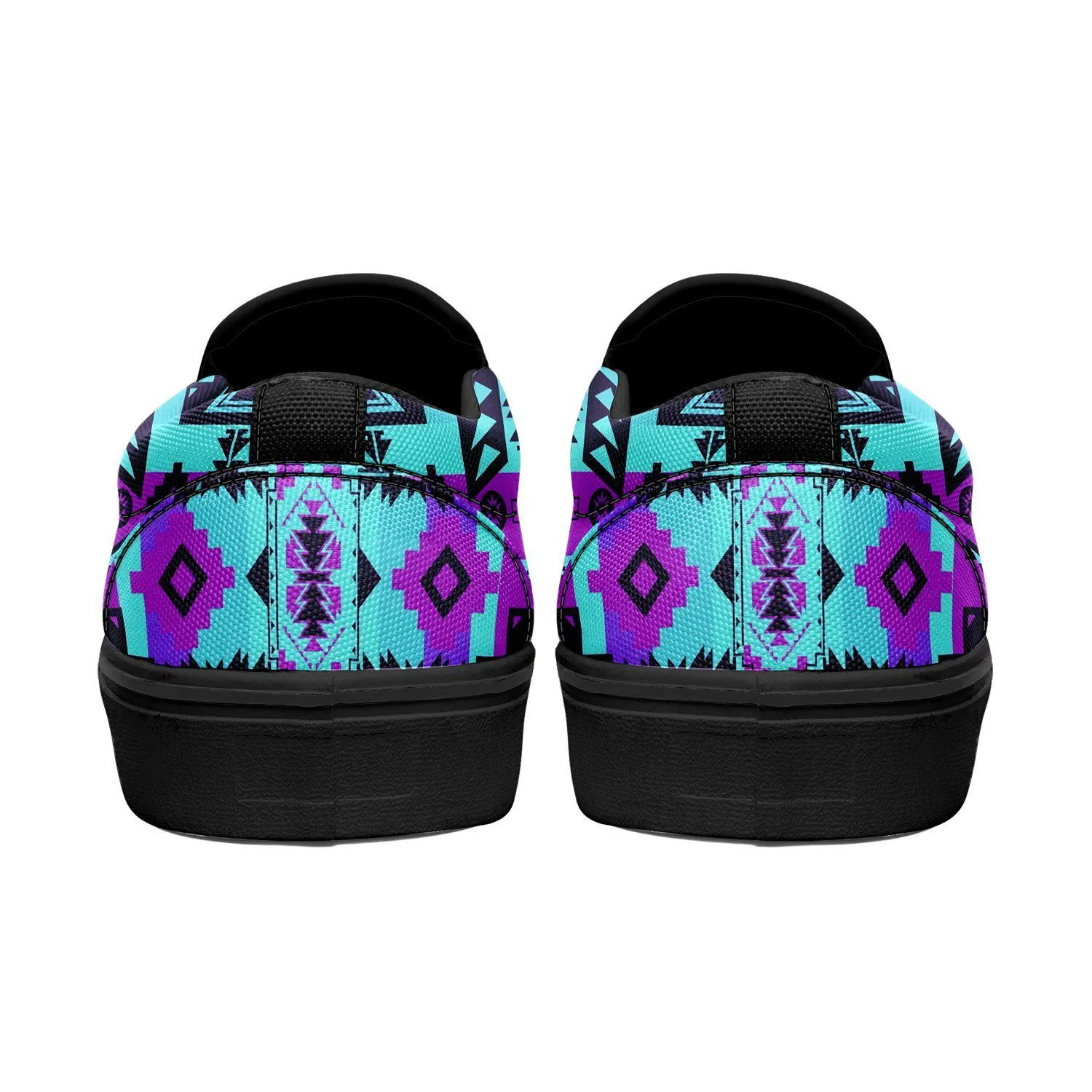 Chiefs Mountain Moon Shadow Otoyimm Kid's Canvas Slip On Shoes