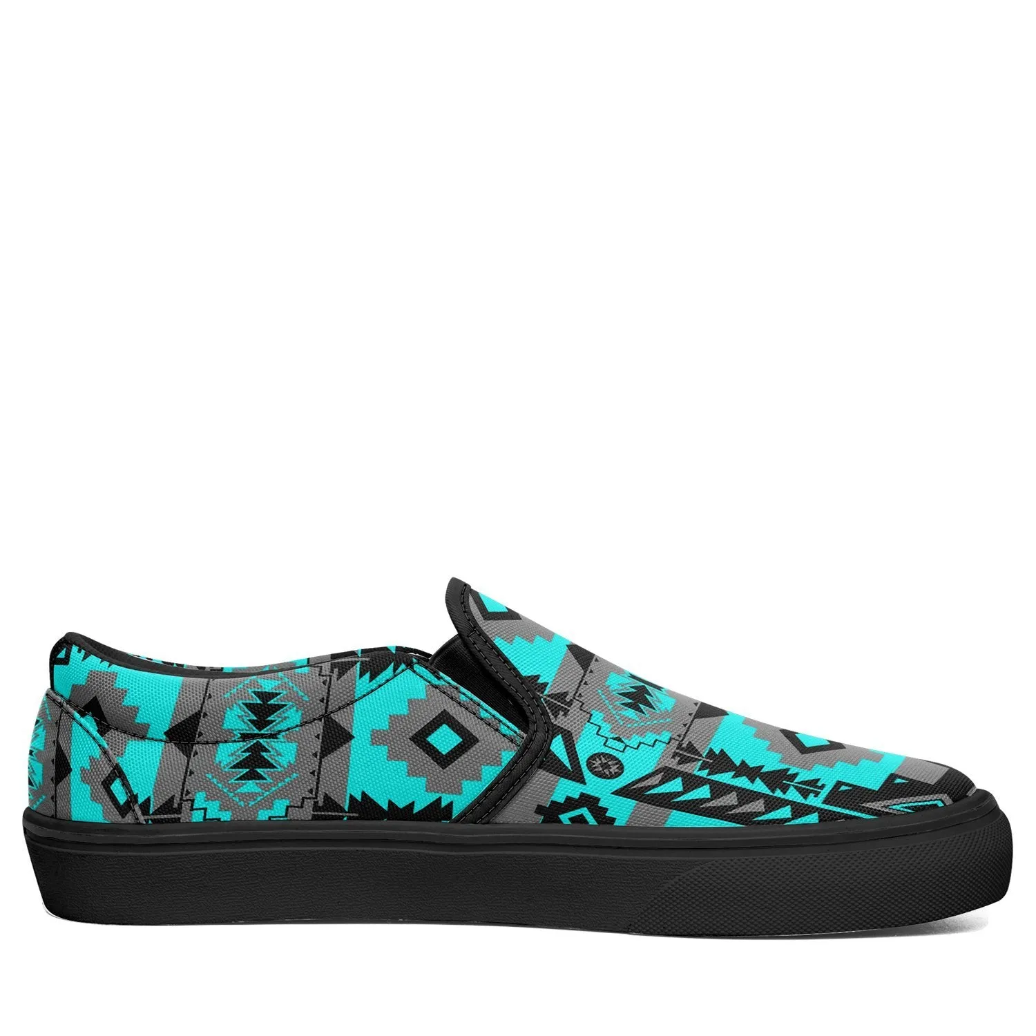 Chiefs Mountain Sky Otoyimm Kid's Canvas Slip On Shoes