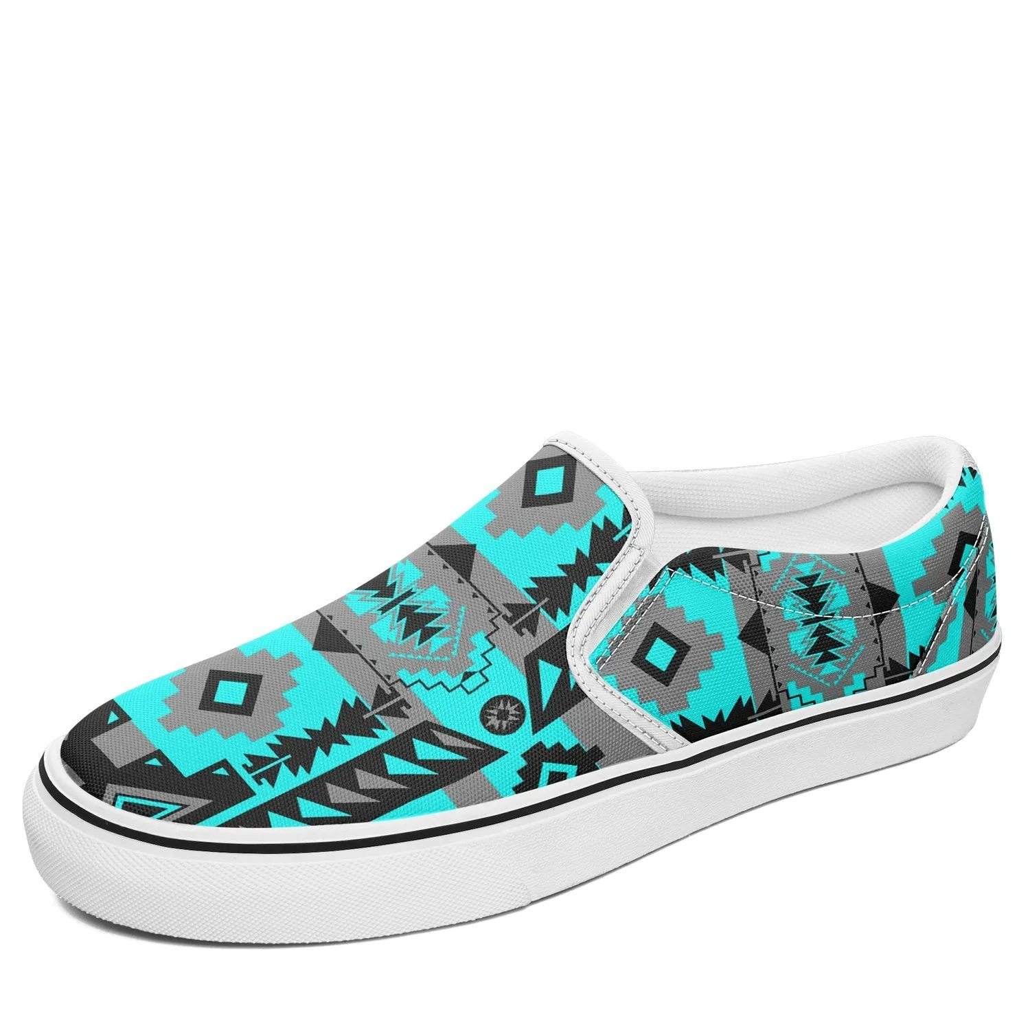 Chiefs Mountain Sky Otoyimm Kid's Canvas Slip On Shoes