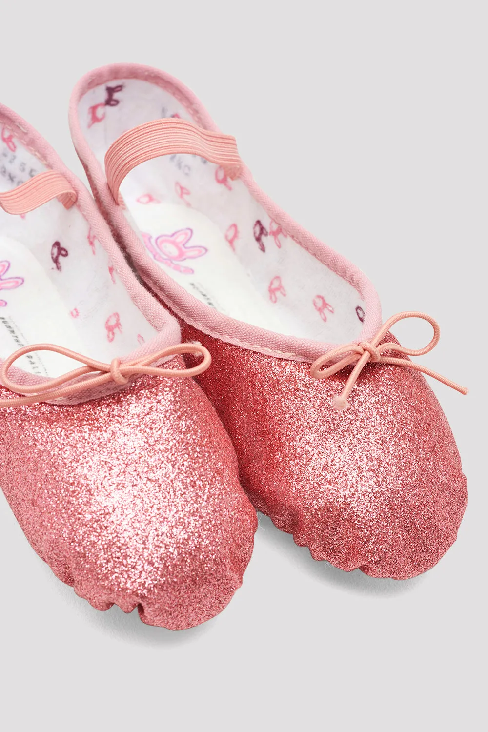 Childrens Glitterdust Ballet Shoes