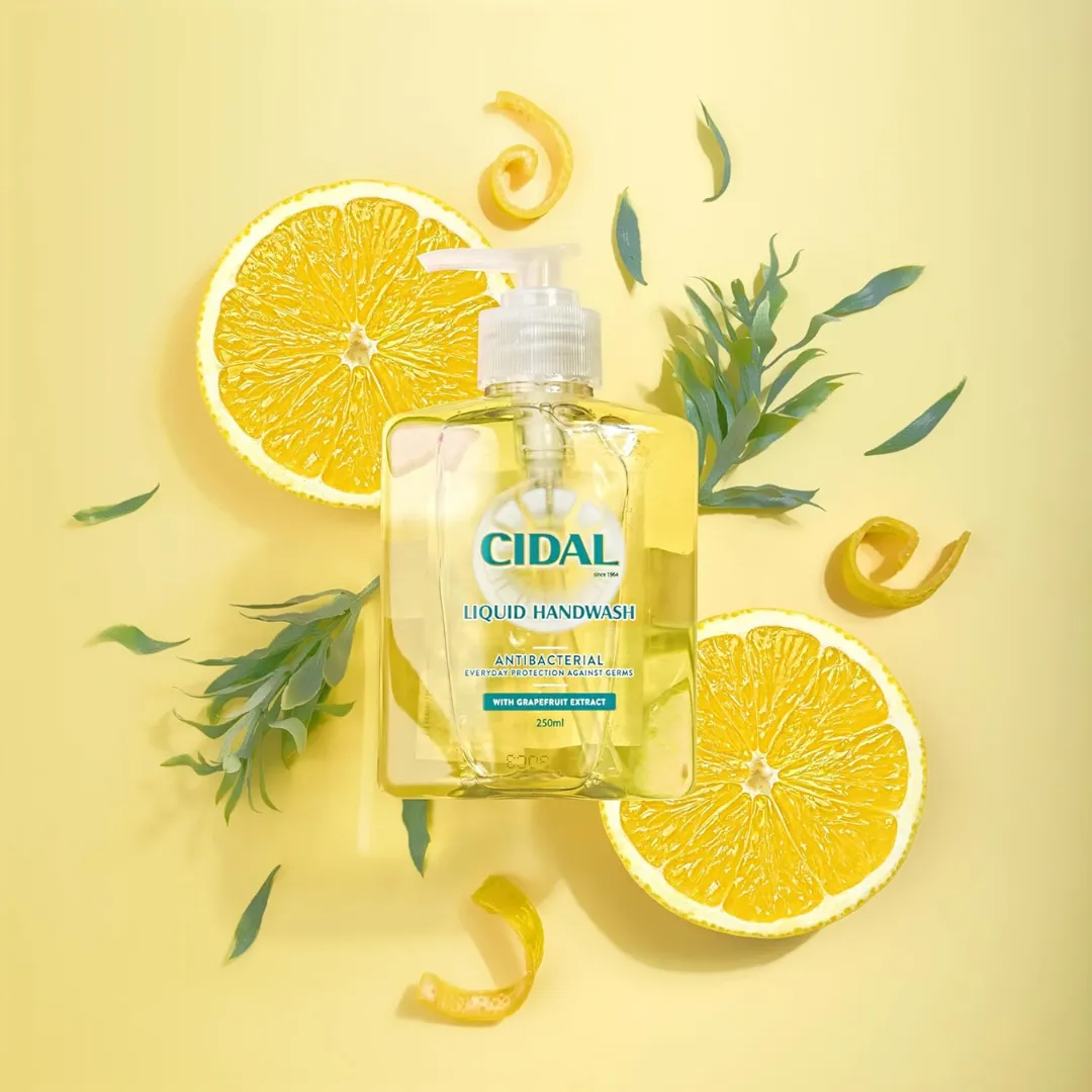 Cidal Antibacterial Handwash with Grapefruit Extract 250ML (T)