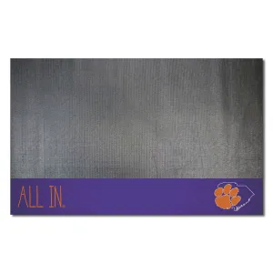 Clemson Tigers Southern Style Vinyl Grill Mat - 26in. x 42in.