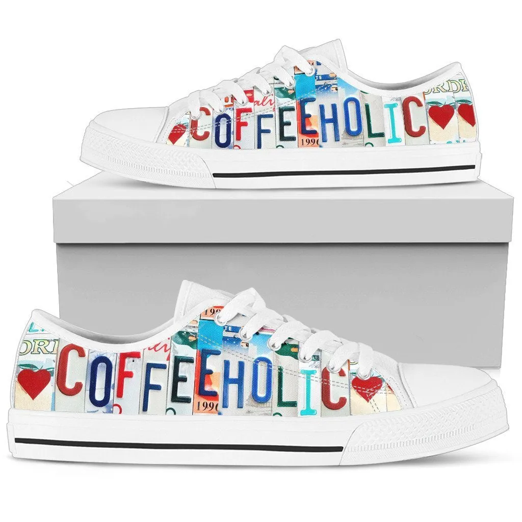 Coffeeholic Low Top Shoes