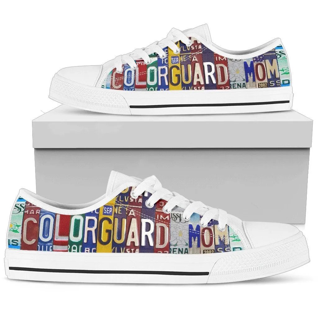 Color Guard Mom Low Top Shoes