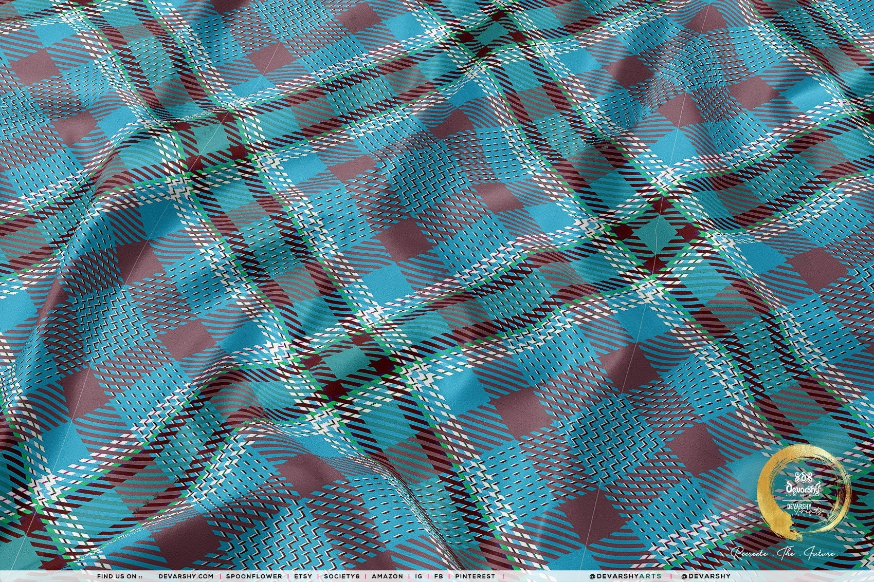 Colors of Plaids Upholstery Fabric 3meters 9 Plaid Patterns & 12 Tartan Fabrics Gingham Plaid Furnishing Fabrics by the Yard | 082