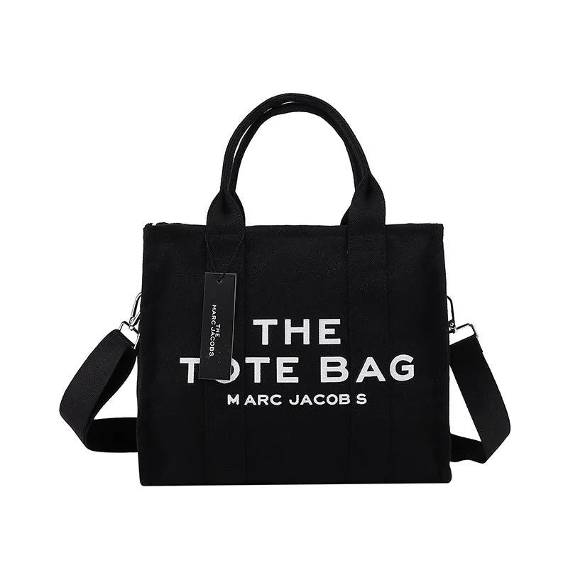 Crossbody Portable Canvas Bag for Women tote Bag New Shoulder Mother and Daughter the Large Capacity Fashion Tote Bag