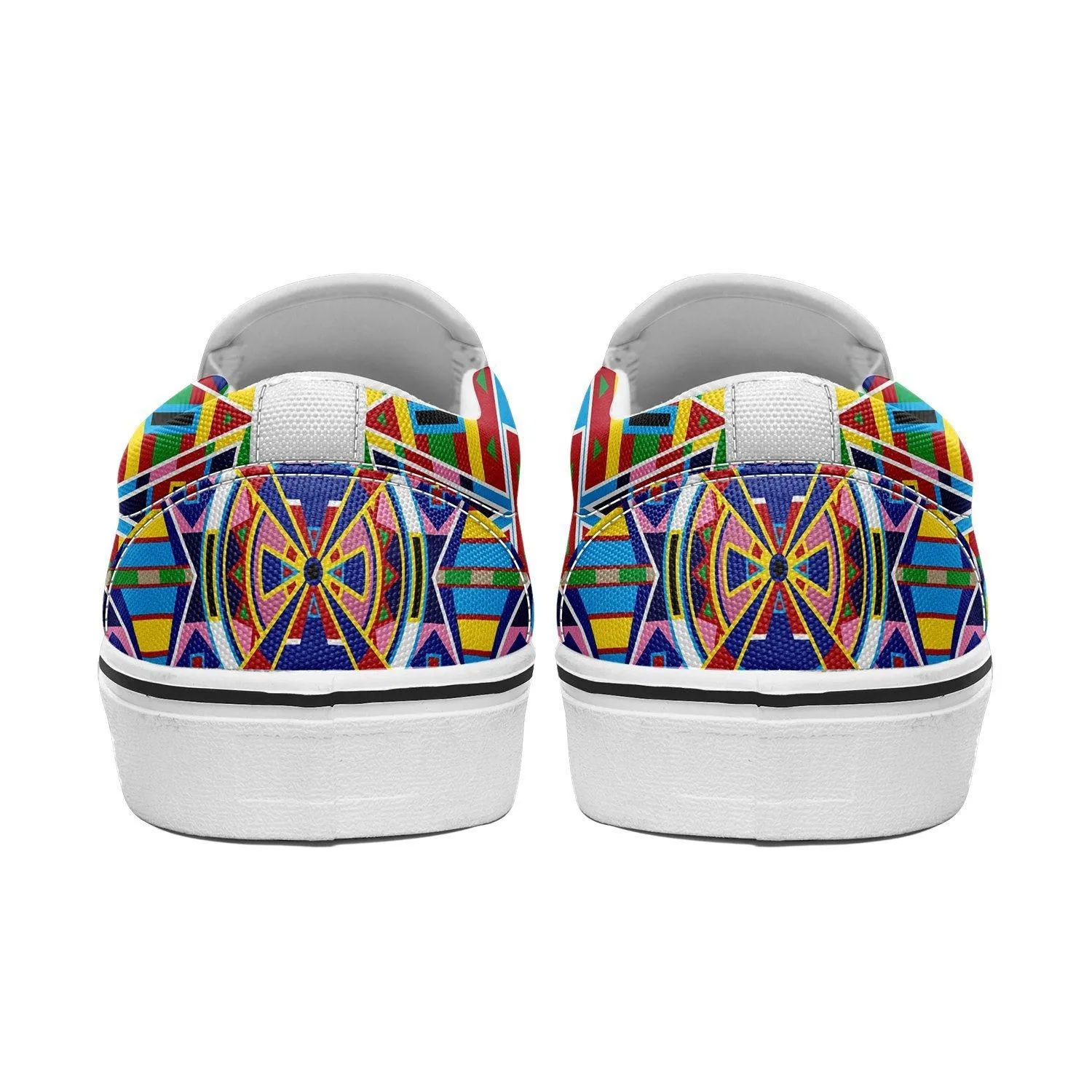 Crow Captive Otoyimm Kid's Canvas Slip On Shoes