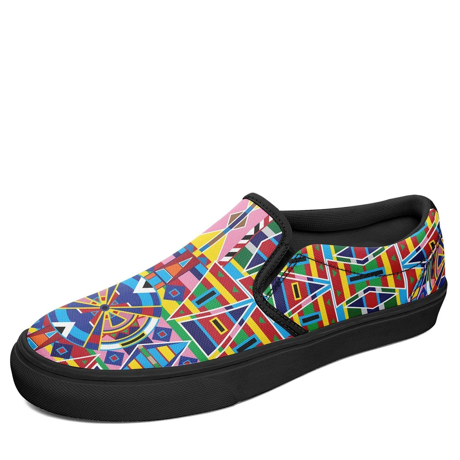 Crow Captive Otoyimm Kid's Canvas Slip On Shoes