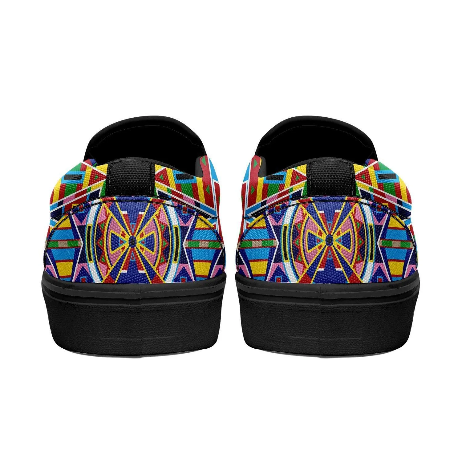 Crow Captive Otoyimm Kid's Canvas Slip On Shoes