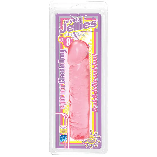 CRYSTAL JELLIES 8" CLASSIC DONG