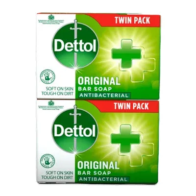 Dettol Antibacterial Original Soap (Twin Pack) 2x100g