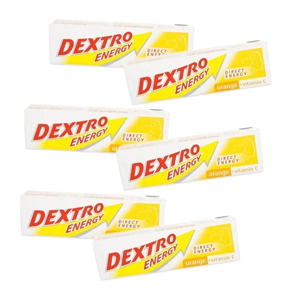 DEXTRO Energy Orange Tabs 47g x 14 x 6 Packs