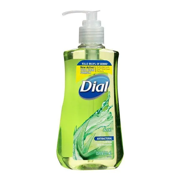 DIAL COMPLETE ANTI-BACTERIAL ALOE H/W 221ML