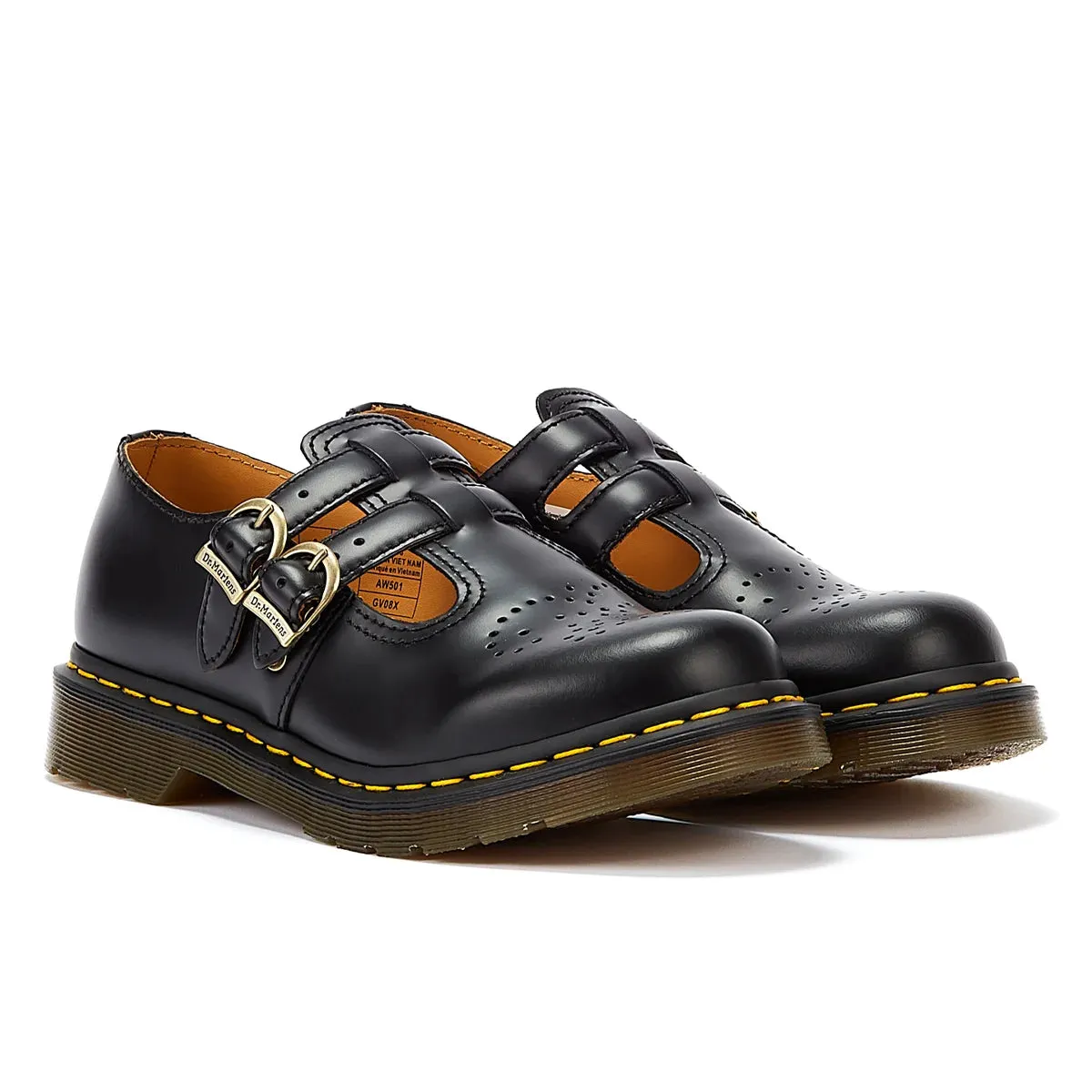 Dr. Martens 8065 Mary Jane Smooth Women's Black Shoes