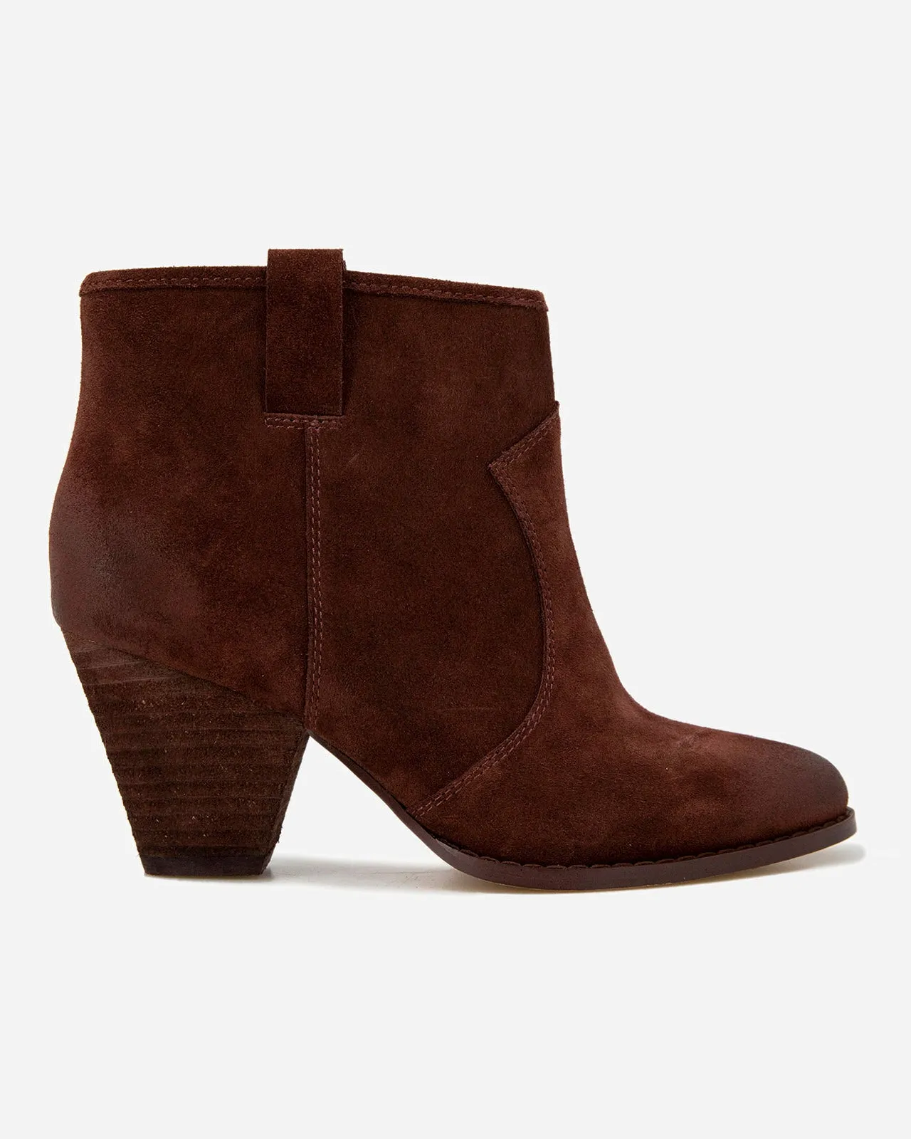 Eloise Bootie in Brown