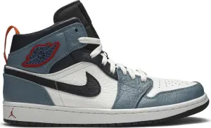 Facetasm x Air Jordan 1 Mid Fearless Sneakers, Turquoise