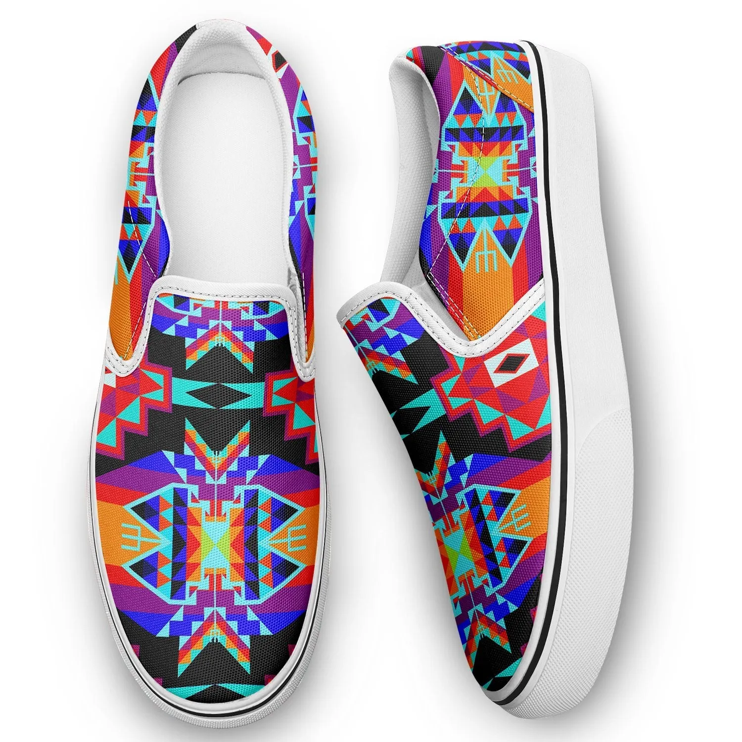 Fancy Bustle Otoyimm Kid's Canvas Slip On Shoes