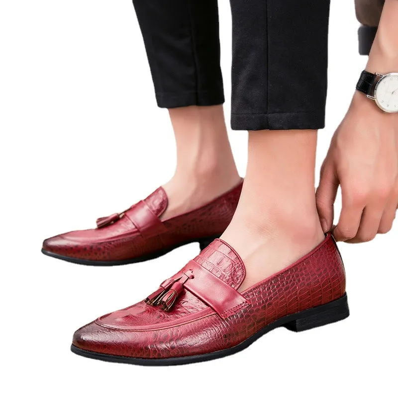 fashion England business dress casual men's shoes men