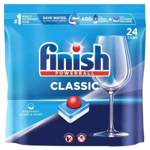 Finish Classic Original Scent Tablet Dishwasher Detergent 24 pk