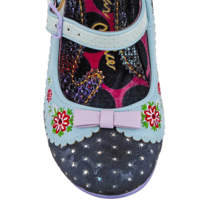 Flower Flounce Pale Blue by Irregular Choice