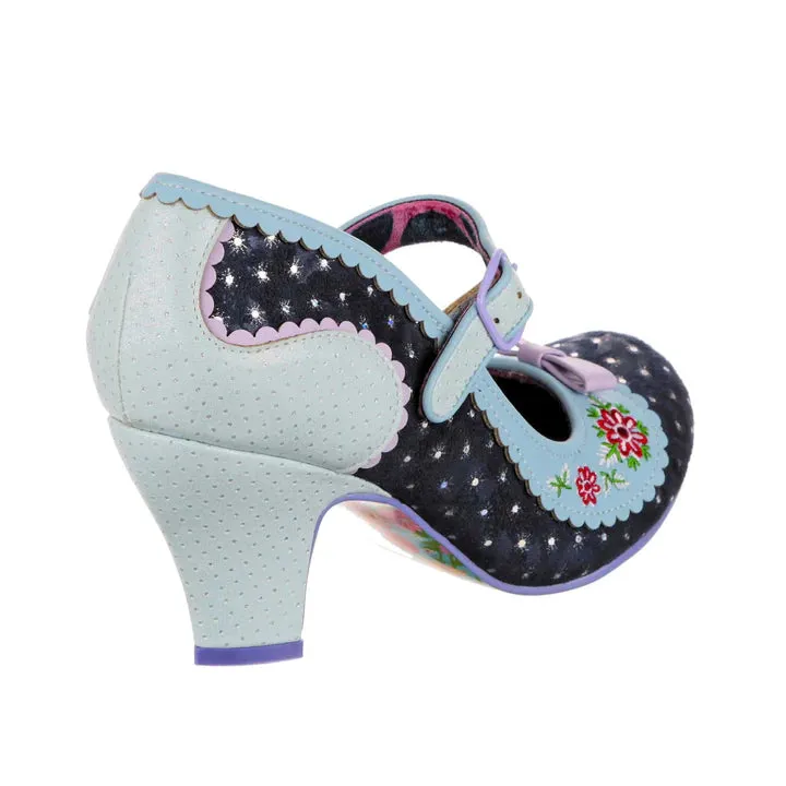 Flower Flounce Pale Blue by Irregular Choice