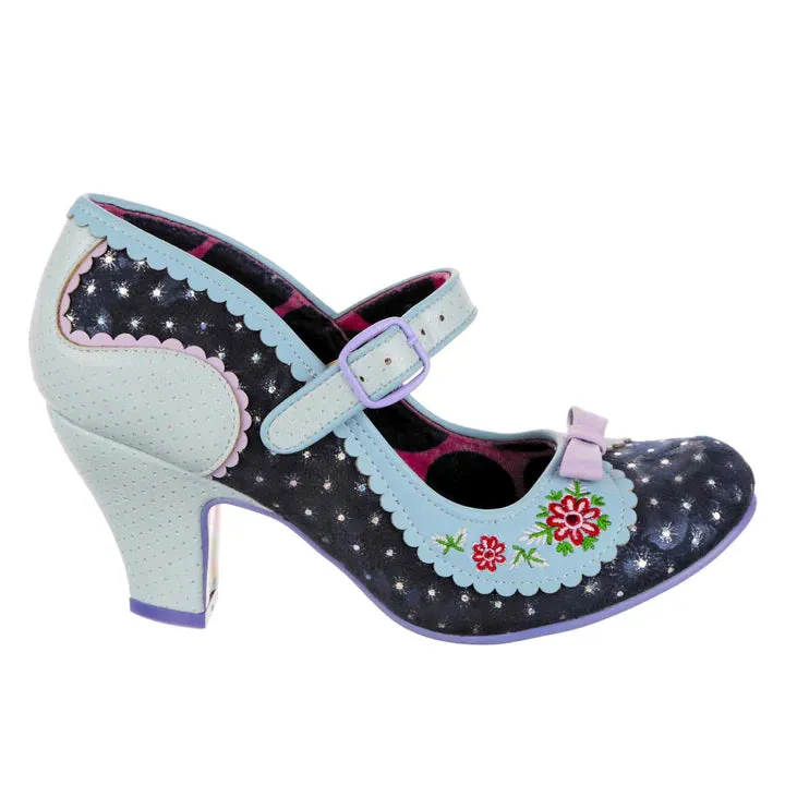 Flower Flounce Pale Blue by Irregular Choice