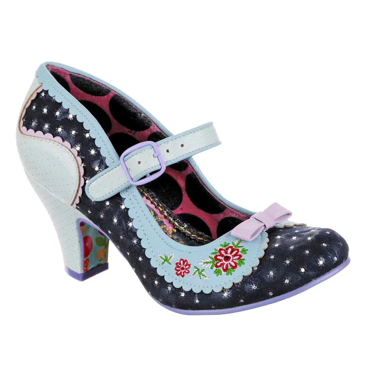 Flower Flounce Pale Blue by Irregular Choice