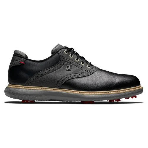 Footjoy Traditions Men's Golf Shoes - Black  57904K