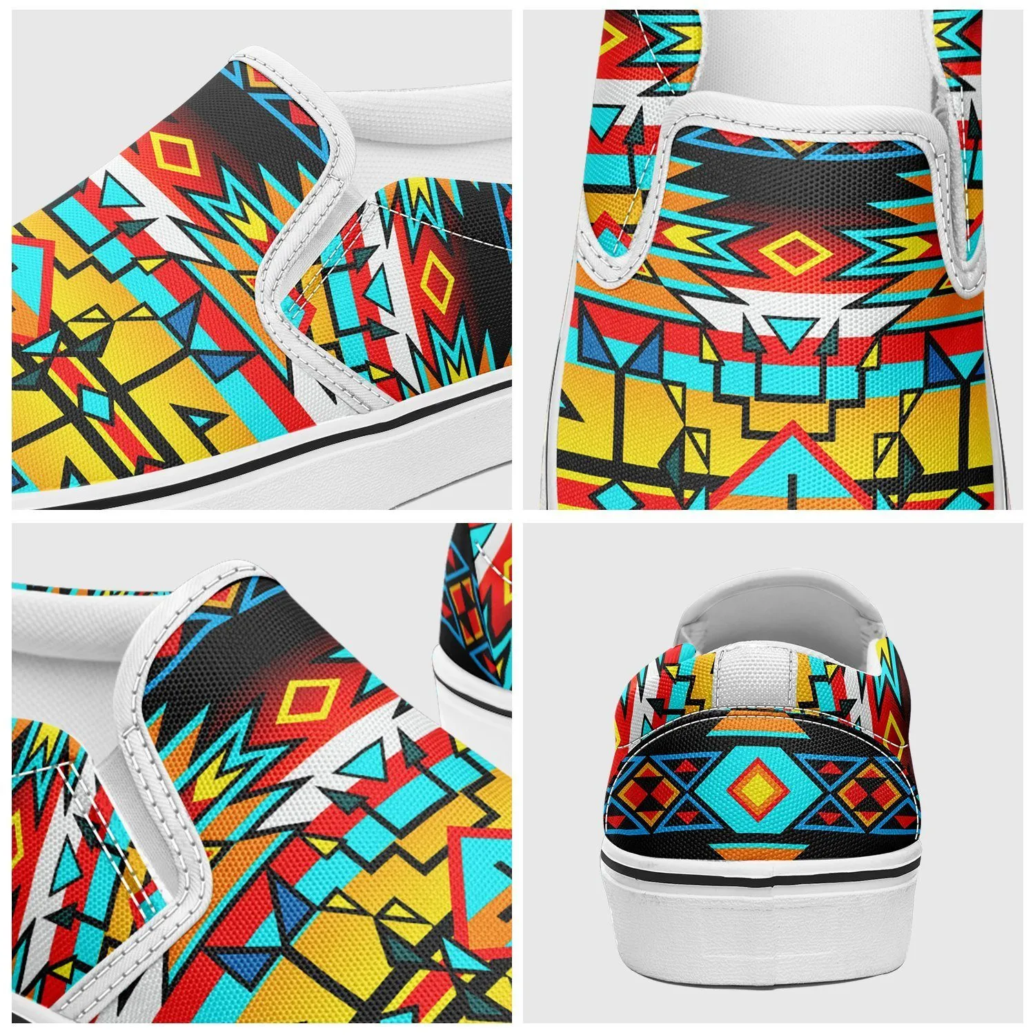 Force of Nature Twister Otoyimm Kid's Canvas Slip On Shoes