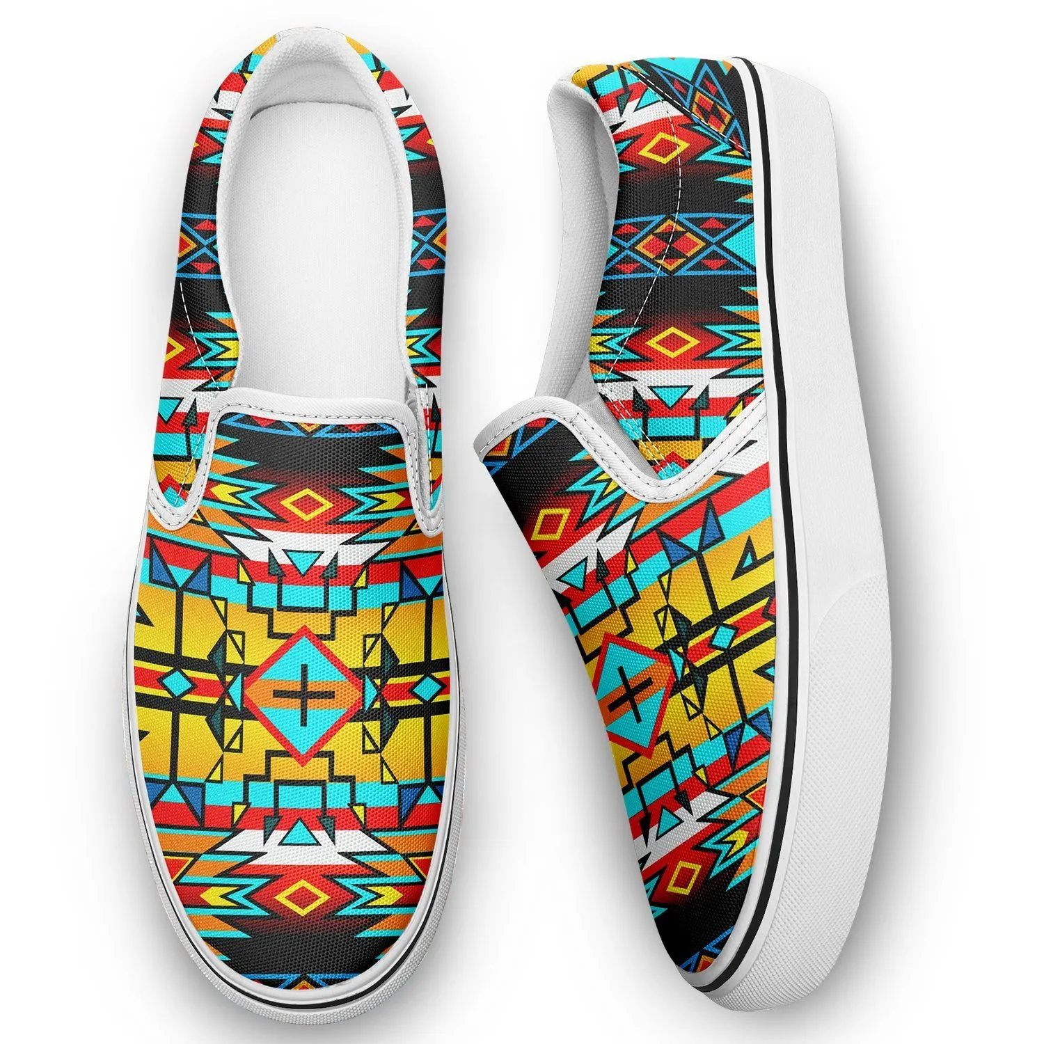 Force of Nature Twister Otoyimm Kid's Canvas Slip On Shoes