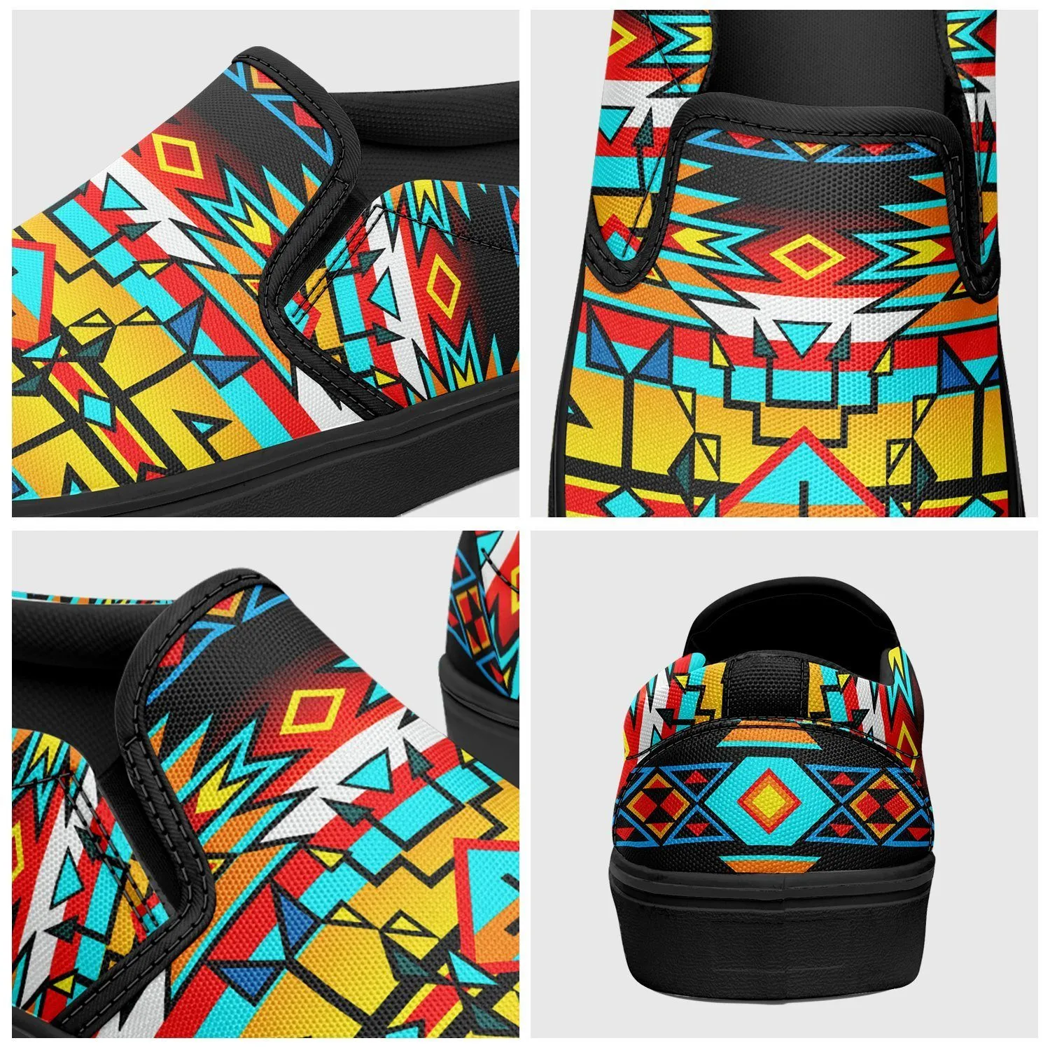 Force of Nature Twister Otoyimm Kid's Canvas Slip On Shoes