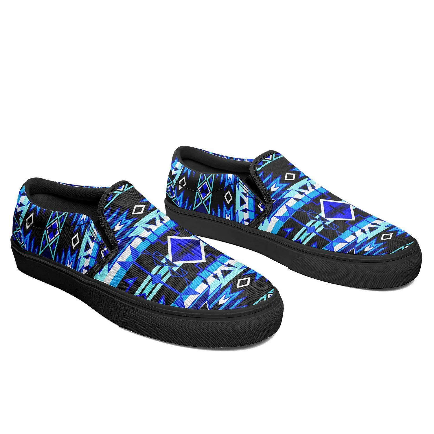 Force of Nature Winter Night Otoyimm Kid's Canvas Slip On Shoes