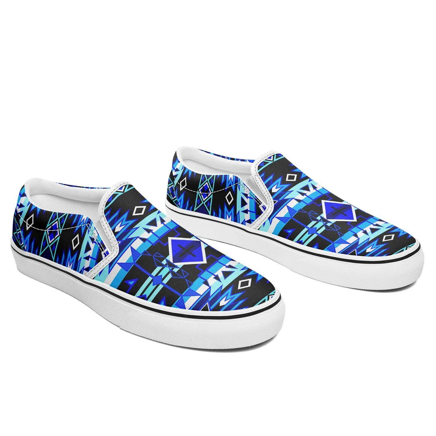 Force of Nature Winter Night Otoyimm Kid's Canvas Slip On Shoes