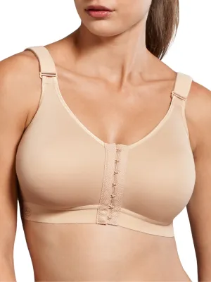 Front Closure Sports Bra - Desert