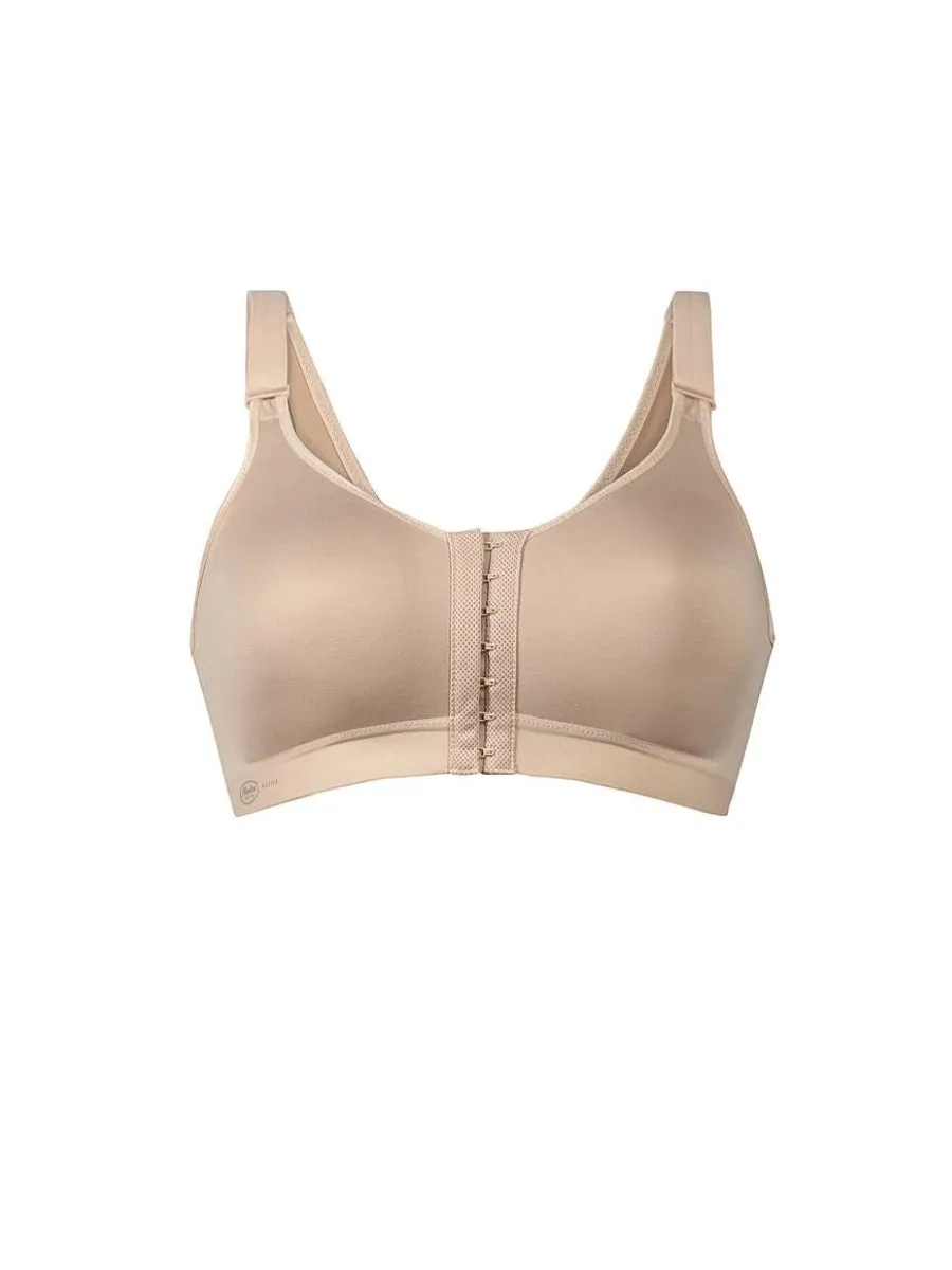 Front Closure Sports Bra - Desert