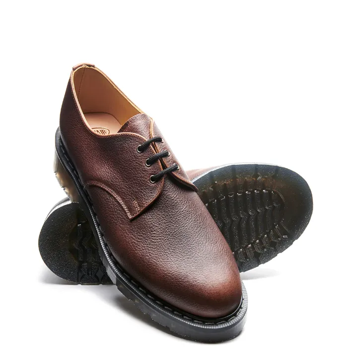 GRAIN GIBSON SHOE | 3 Eye | Nut Brown