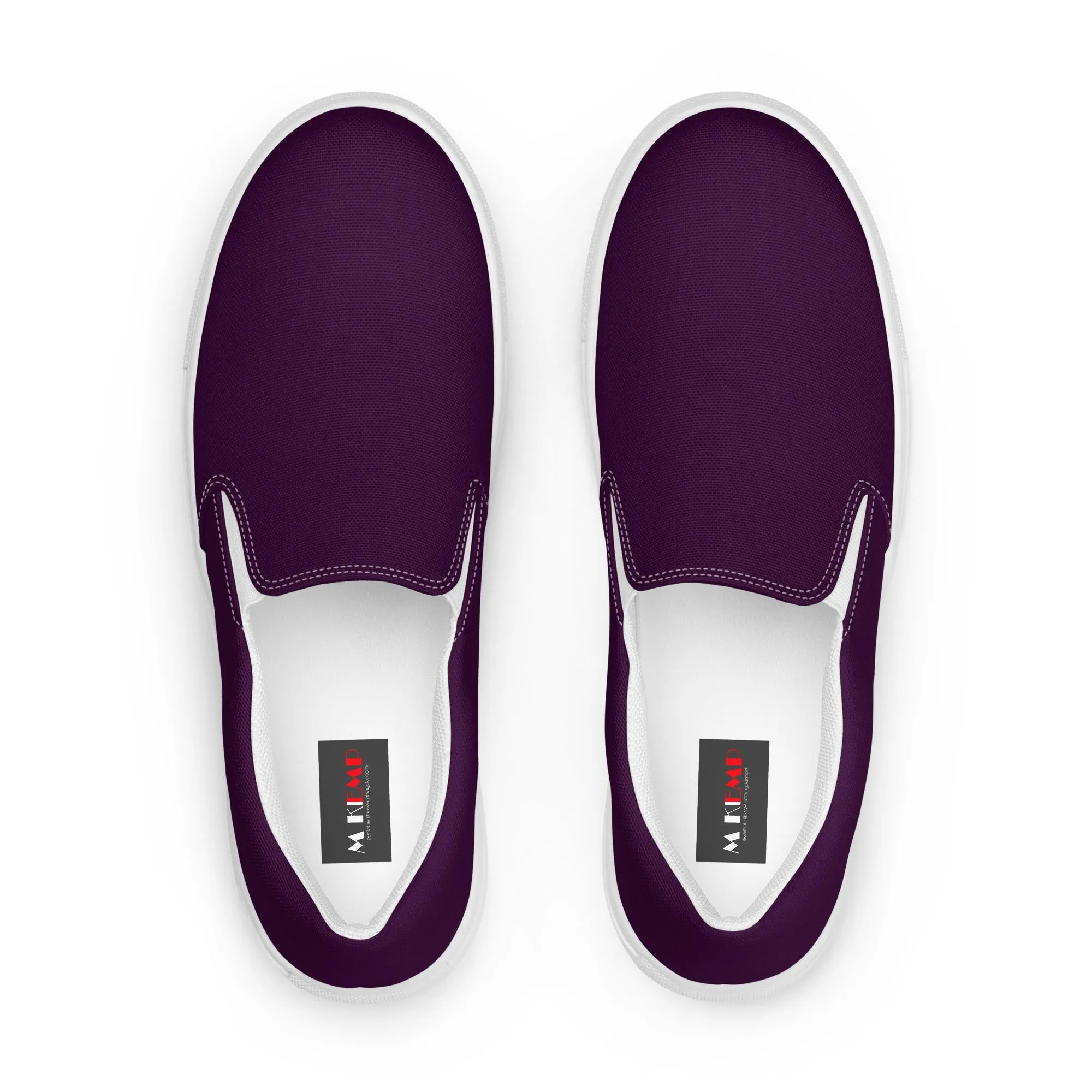 Grape Women’s slip-on canvas shoes