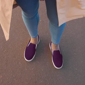 Grape Women’s slip-on canvas shoes