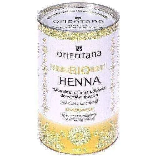 Henna conditioner | ORIENTANA Bio Henna colorless conditioner for long hair 100g